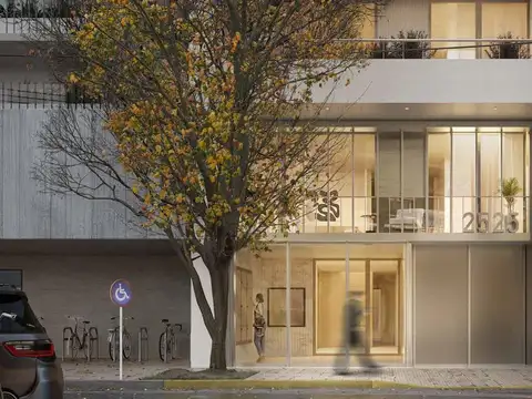 Departamento en venta de 2 ambientes al frente en Palermo Chico Piso alto