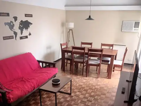 Excelente 3 Amb equipado para 4 pers. con Balcón, Muy Luminoso!