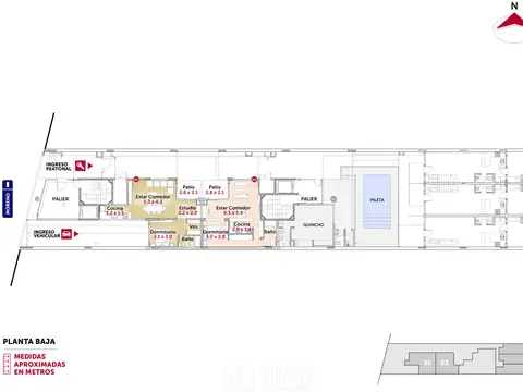 Departamento en Venta de 3 dormitorios