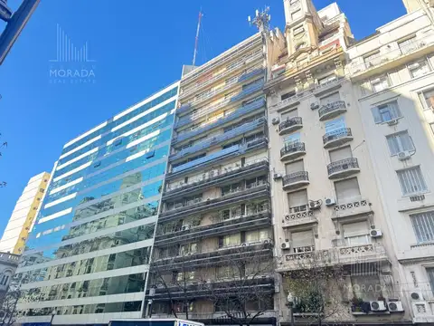 Oficina Comercial en Alquiler  | Av. Córdoba | Piso 8 al Frente | Cochera | Lista para Usar