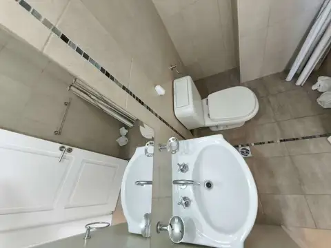 Departamento 2 ambientes con 2 baños