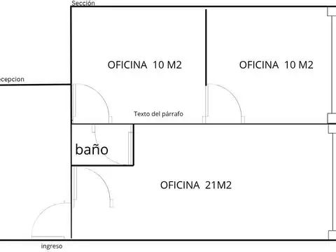 Oficina en Alquiler en San Isidro Centro, $ 800.000