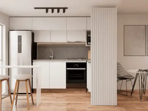 Departamento 2 ambientes con 1 baño