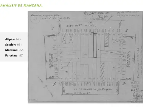 Terreno en Venta en Villa Urquiza, USD 1.100.000