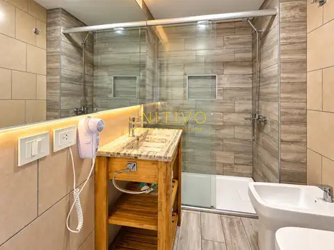 Departamento 2 ambientes con 1 baño
