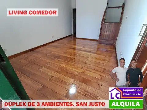 Departamento 3 ambientes con 1 baño