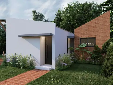 Casa 3 ambientes con 1 baño