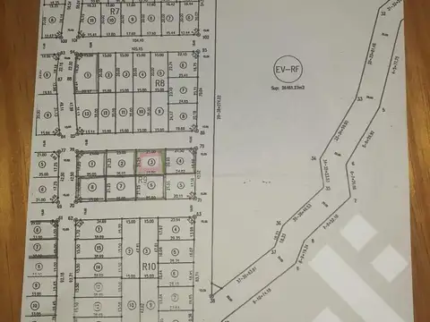 Terreno en Venta 21  mts Fondo