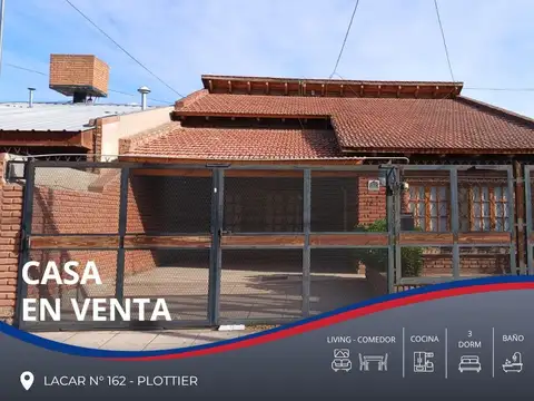 Casa 3 dorm en VENTA - APTO CRÉDITO - PLOTTIER