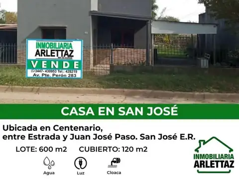 Casa - Venta - Argentina, San José - Centenario 2500