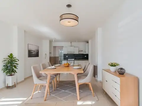 Departamento dos ambientes- Planta baja- Frente