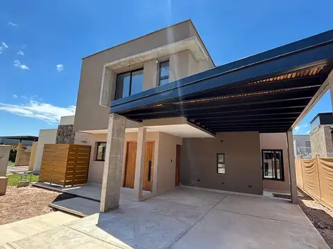 CASA A ESTRENAR EN BARRIO PRIVADO LOMAS DE RUSSELL