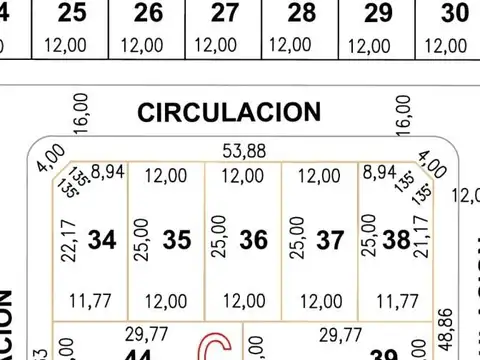Terreno en Venta de 600,0 m2