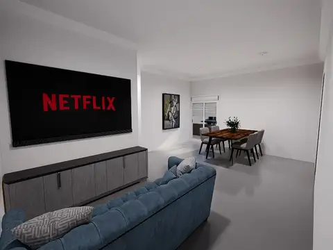 Departamento 3 ambientes con 1 baño