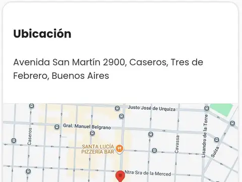 Depto Tipo Casa en Venta con 1 cochera