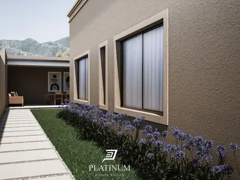 Casa 3 ambientes con 2 baños