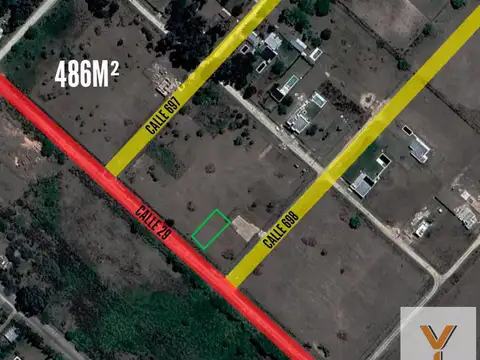 Terreno en venta - 486mts2 - Ignacio Correas, La Plata