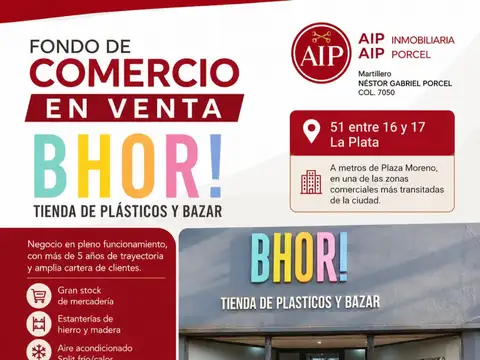 Fondo de Comercio - La Plata