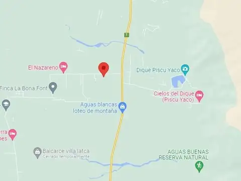 A 900 Mts Ruta 1
