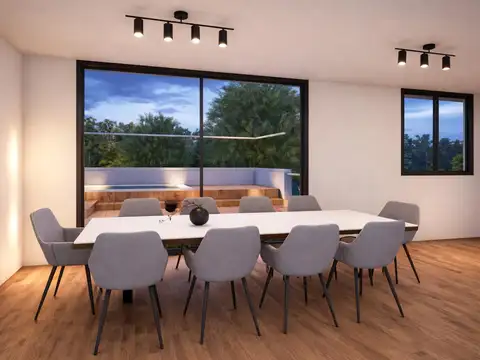 Depto Tipo Casa 7 ambientes con 2 baños