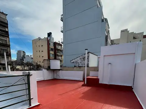 Alquiler 2 ambientes con terraza en Caballito