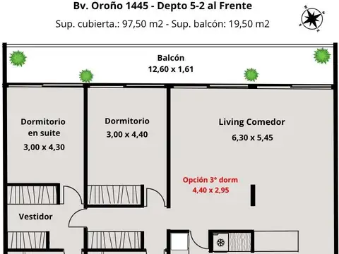 Boulevard Oroño 1451, Rosario, Provincia de Santa Fe, 1400