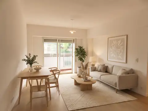 Departamento 4 ambientes con 2 baños