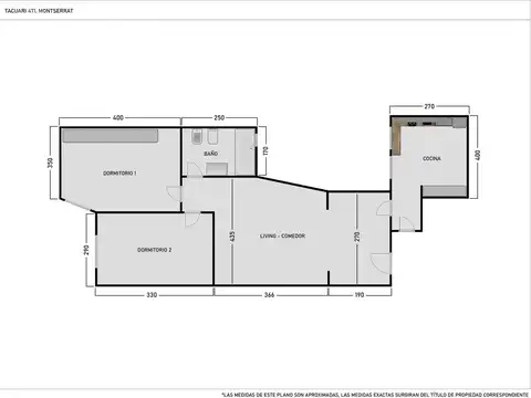 Departamento en Venta en San Telmo, USD 100.000