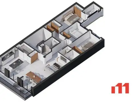 Departamento en Venta en Abasto, USD 224.400