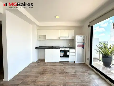 Loft/departamento en venta a estrenar con balcon aterrazado! Flores