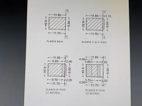 Terreno en Venta 8,66  mts Frente