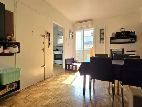 Departamento 2 ambientes con 1 baño