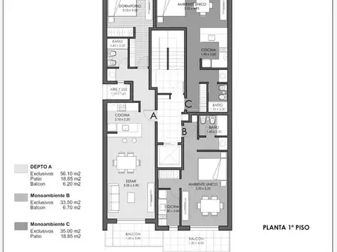 Departamento en Venta al Oeste