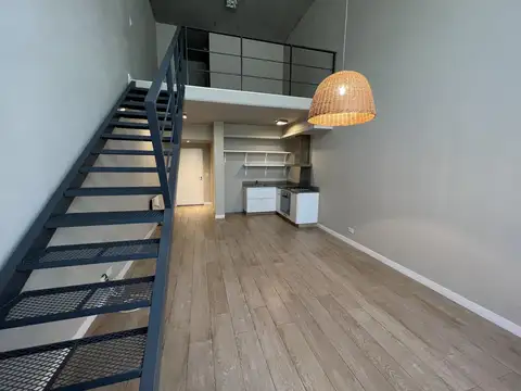 Departamento en alquiler tipo loft en Ayres Vila Planta baja con jardin