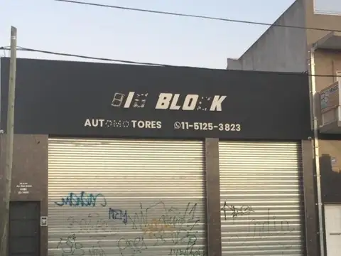 GRAN LOCAL COMERCIAL DE 200 M2 EN LOTE PROPIO DE 320 M2  OPORTUNIDAD 