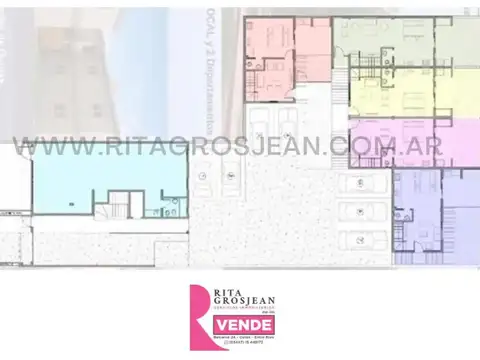 Departamento 3 ambientes con 2 baños