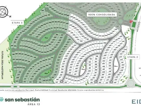 Terreno en Venta de 601,0 m2