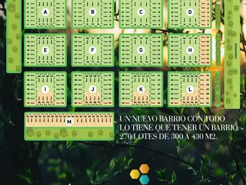 Terreno en Venta en Alvear, USD 27.000