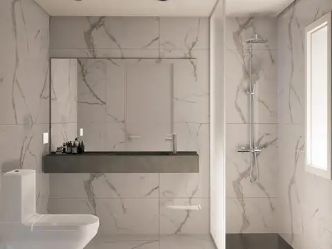 Departamento 3 ambientes con 2 baños