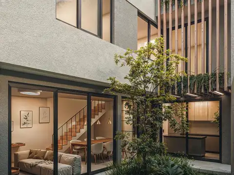 Venta de departamento de pasillo de 3 dormitorios con patio , terraza y Amenities