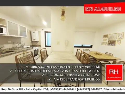 Departamento en Alquiler de 2 dormitorios