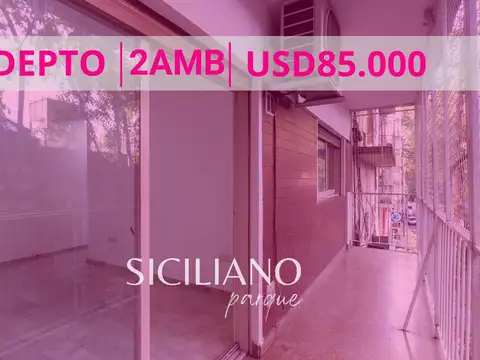 Departamento - Almagro - 2 amb. c/balcón al frente - 42m²