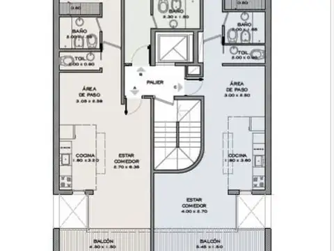Departamento en Venta de 2 ambientes