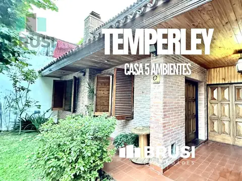 CASA EN VENTA EN TEMPERLEY - 5 AMBIENTES