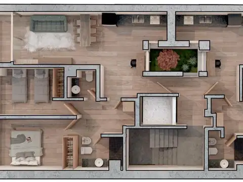 Departamento en Venta de 3 ambientes