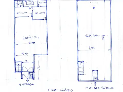 OPORTUNIDAD  GALPON/LOCALde 420m2. Sin Exp. Vivienda o Comercial.