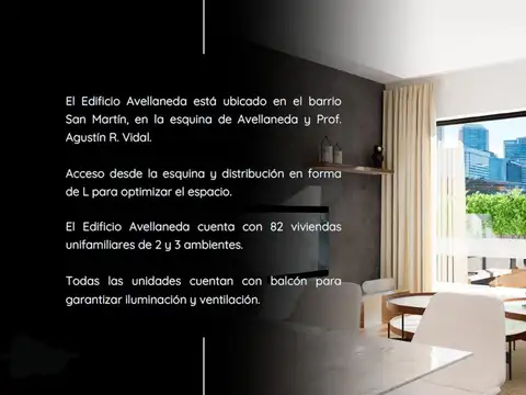 Departamento en Venta de 2 ambientes