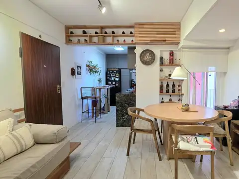 Departamento 2 ambientes con 1 baño