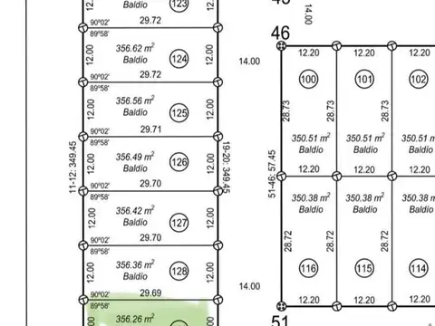 LOTES EN VENTA BARRIO LA SERENA TODOS LOS SVC. V.N