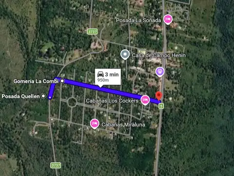 Terreno en Venta en Villa General Belgrano, USD 149.000